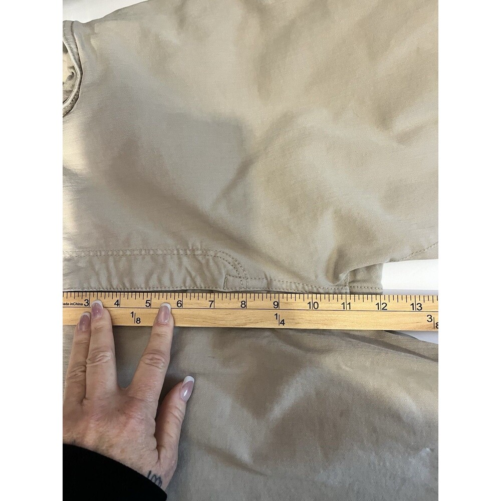 Men's Haggar Flex Pants Khaki Big & Tall Size 44x32 - Picture 3 of 11